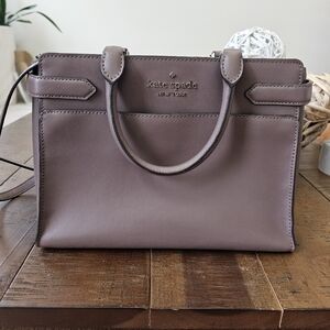 Kate Spade Staci satchel in mauve EUC